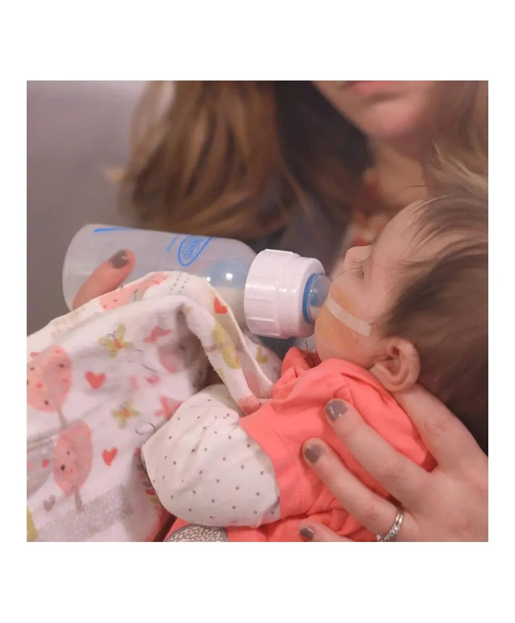 Dr. Brown's Preemie Flow Wide Neck Silicone Options+ Nipple Pack of 2 - Laadlee
