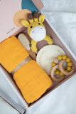 Anvi Baby Newborn Baby 5 Piece Gift Set - Giraffe