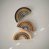 Mushie Stacking Rainbow Tropical - Laadlee