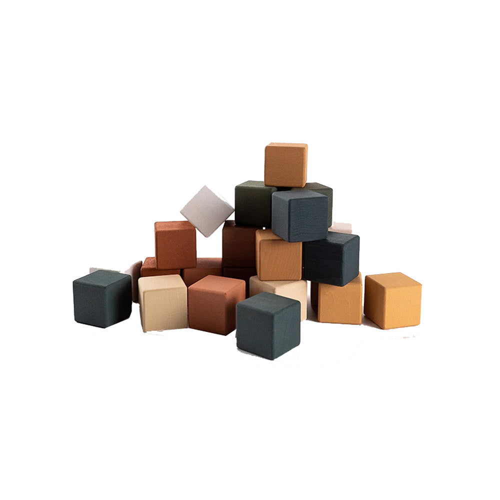 SABO Concept - Wooden Blocks Set 24-pc - Green - Laadlee