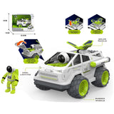 Stem Space Explorer Rover - Cool Lighting, Solar Panels, Rugged Wheels - Abs Material Lighting And Sound Effects
