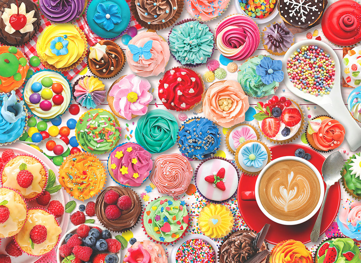 EuroGraphics Cupcake Party - 1000Pcs