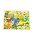 Viga Wooden 48 Pcs Puzzle - Dinosaur World