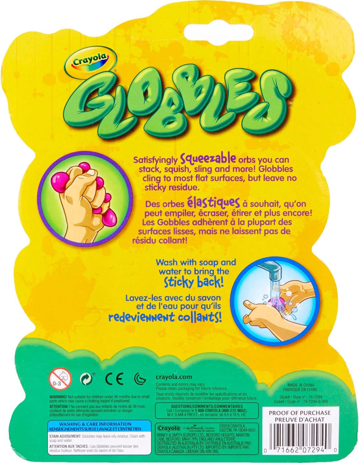 Crayola Globbles - Pack of 6 - Laadlee