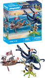 Playmobil Battle against the Giant Octopus