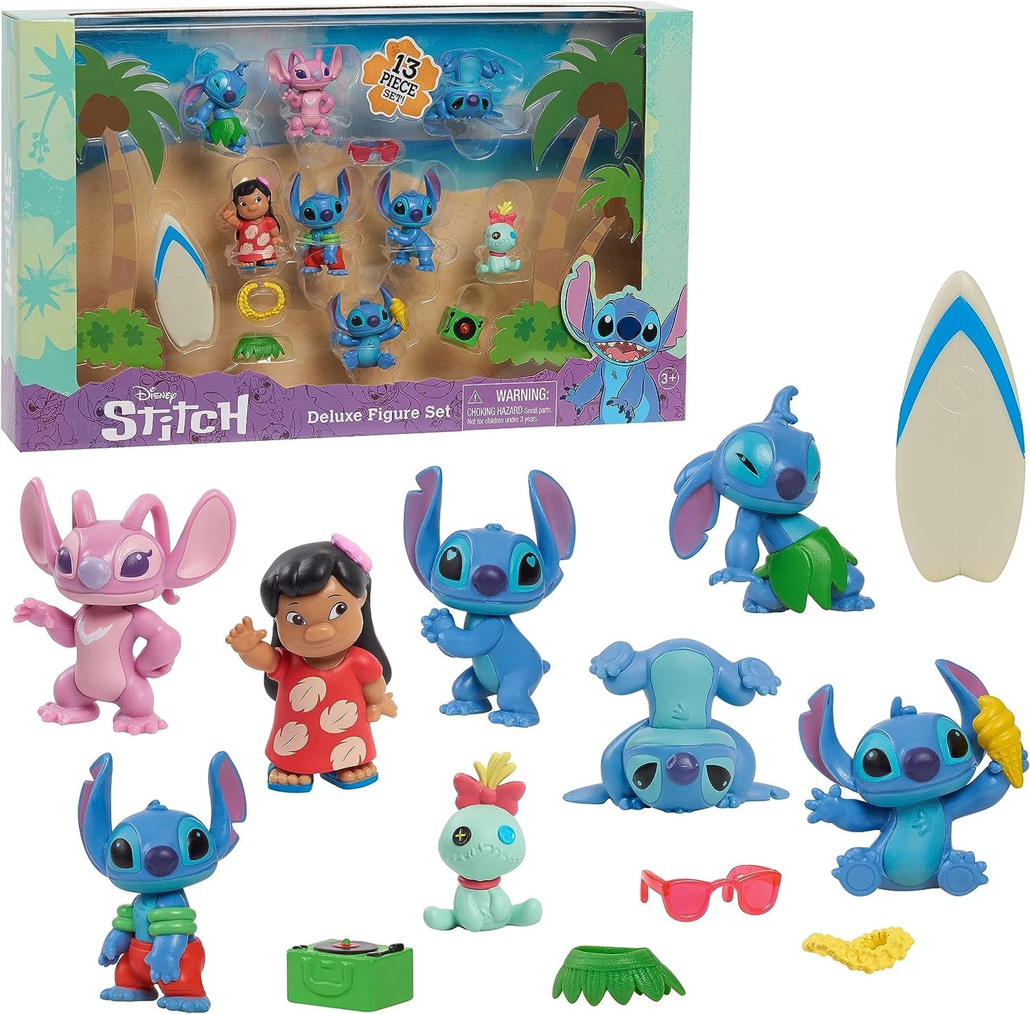 Disney Lilo & Stitch Deluxe Figure Set - Laadlee