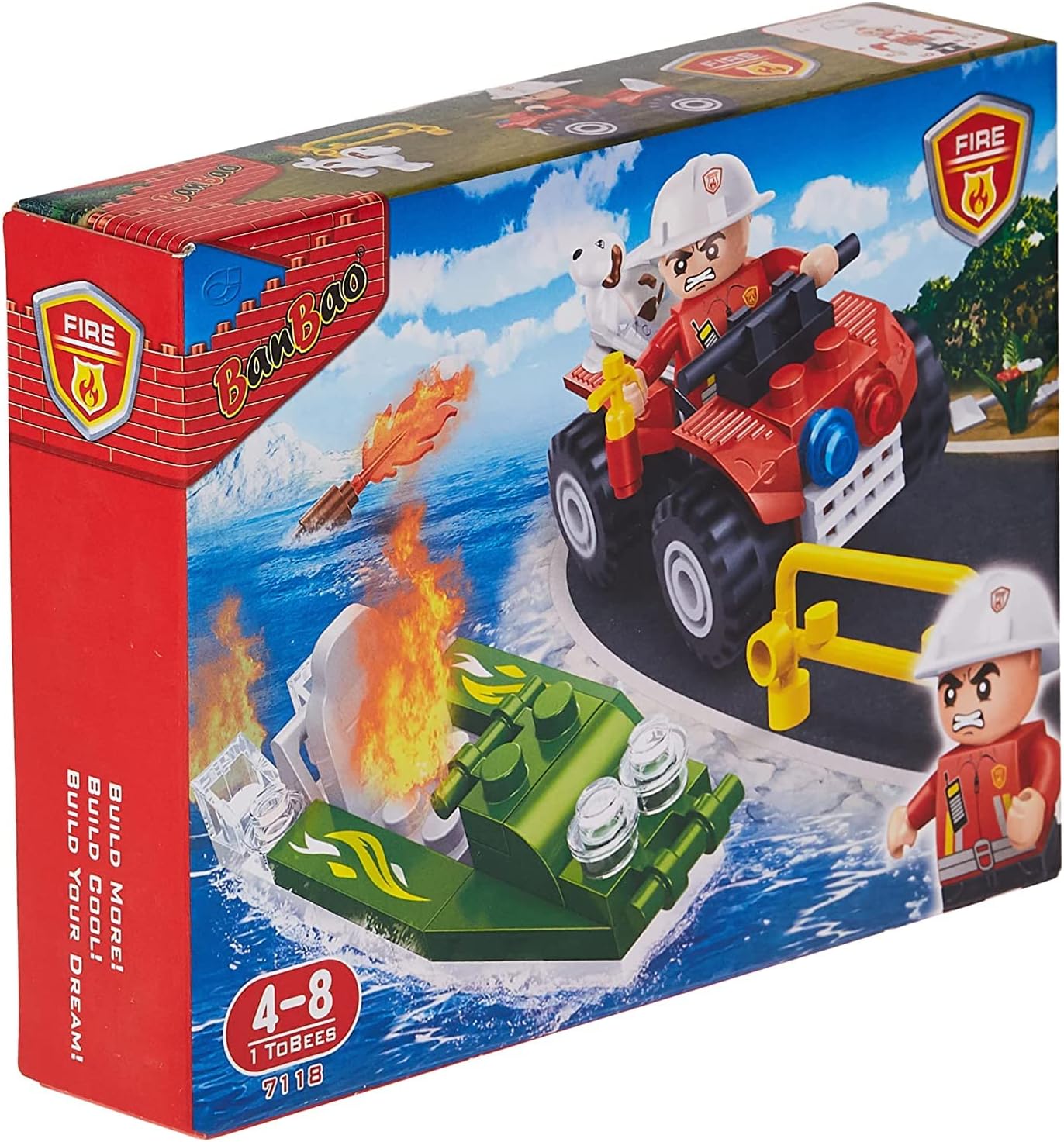 Banbao Firemen Series - 62Pcs