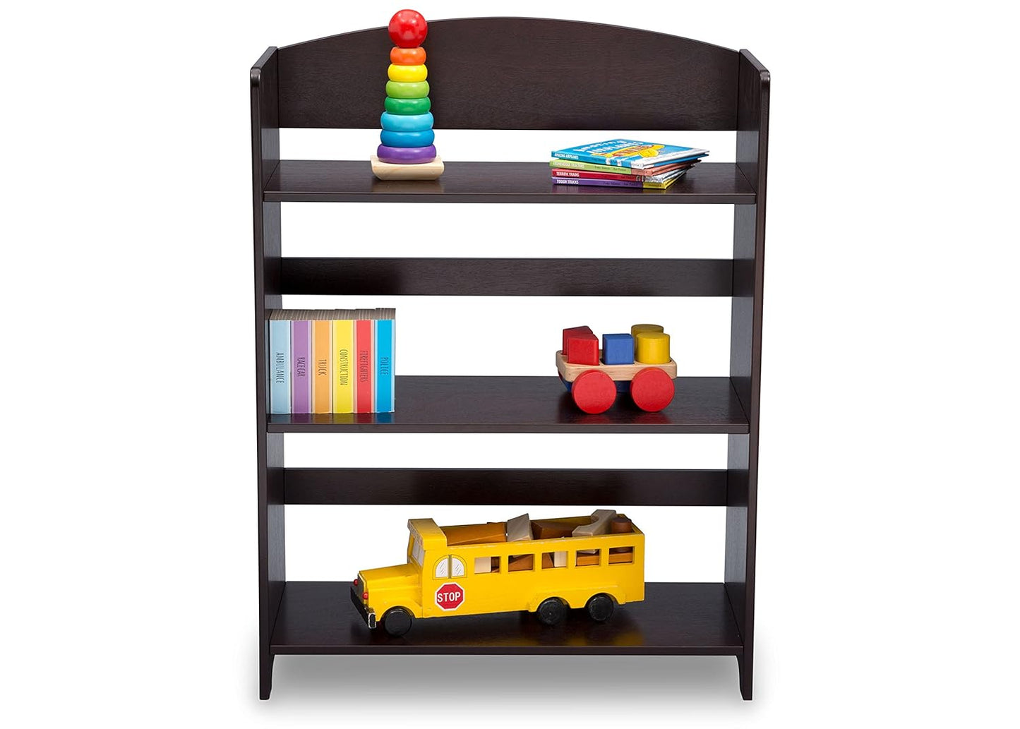 Delta Children Mysize Bookshelf - Dark Chocolate