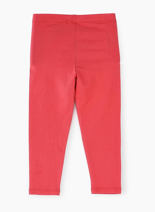 Jelliene Soft & Comfortable Cotton Leggings - Pink - Laadlee