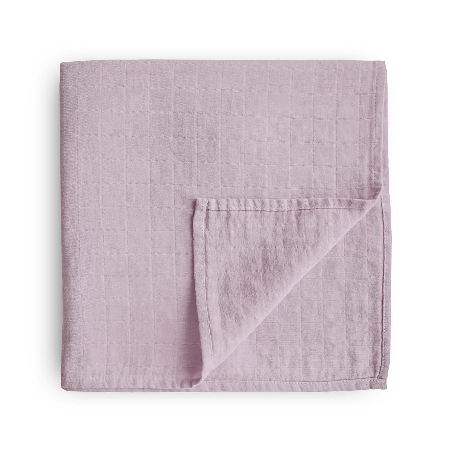 Mushie Swaddle Soft Mauve - Laadlee