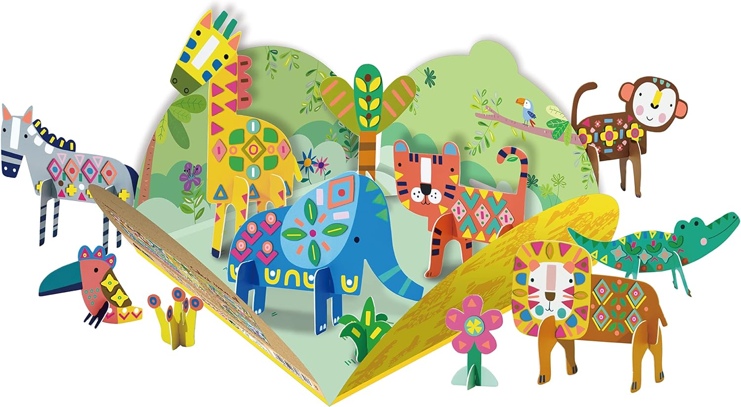 Avenir Stick 'N Play Series Kit - Safari Animals - Laadlee