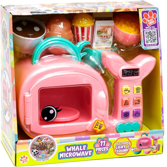 Zoo Troop Whale Microwave With Accessories