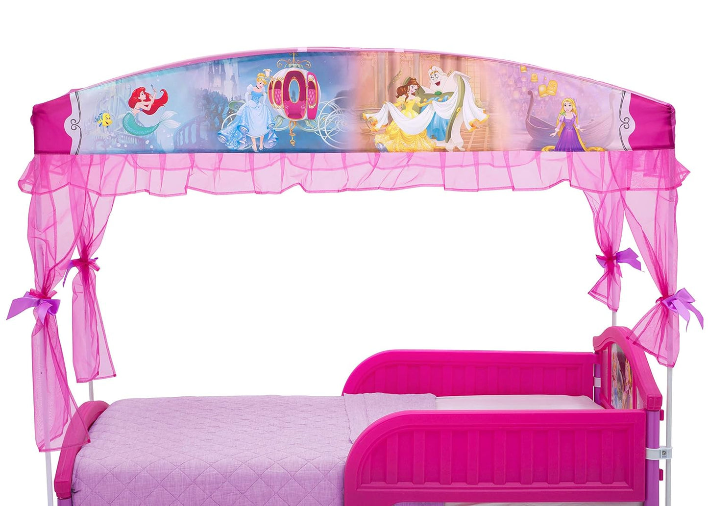 Delta Children Princess Toddler Canopy Bed - Us Size