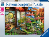 Ravensburger Japanese Garden Teahouse Jigsaw Puzzle - 1000pcs