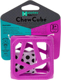 Malarkey Kids Chew Cube Easy Grip Teether Rattle - Purple - Laadlee