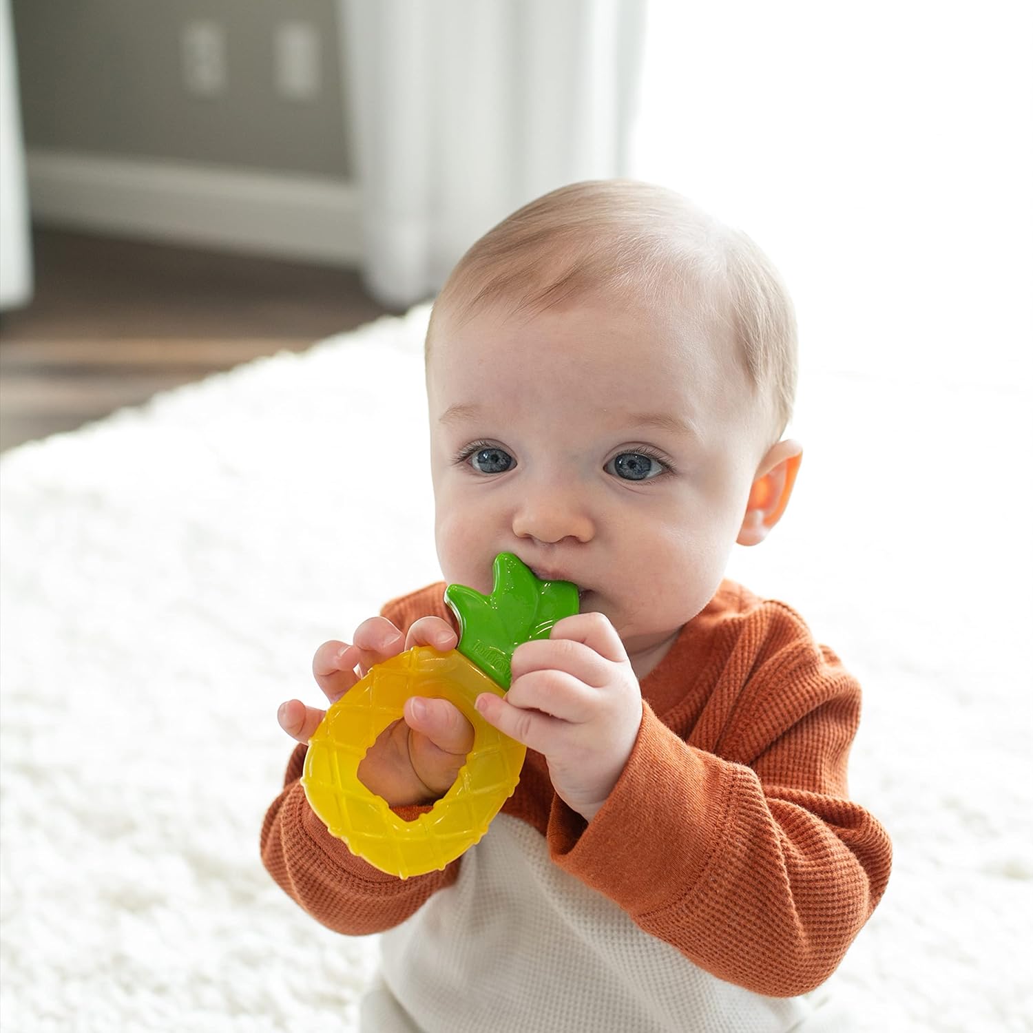 Dr. Brown's AquaCool Water Filled Teether - Pineapple & Apple - 2-Pack - Laadlee