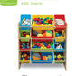 Delta Children Kids Toy Storage Organizer With 12 Plastic Bins