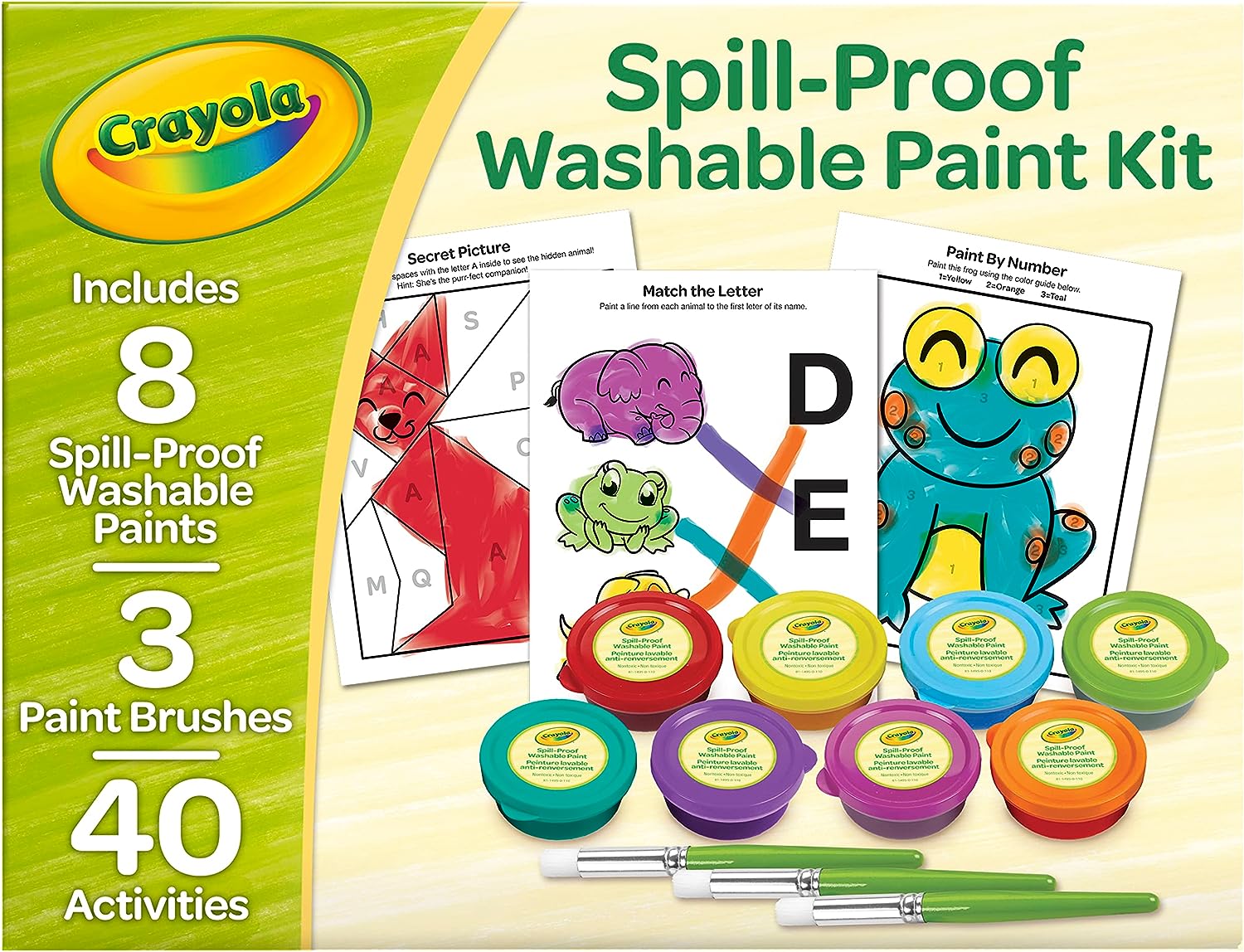 Crayola Spill-Proof Paint Activity Kit - Laadlee