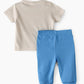 Tiny Hug Baby T-Shirt and Jogger Set - Bear - Laadlee