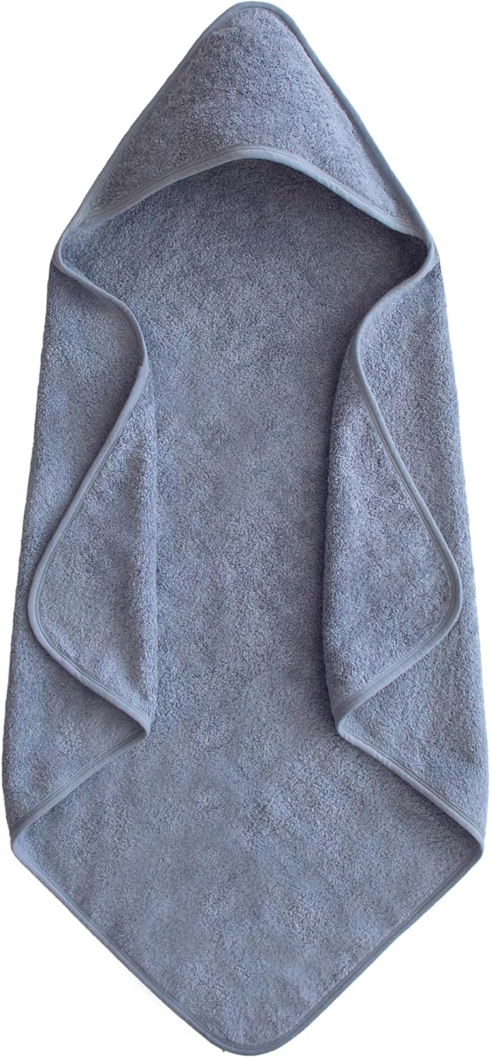 Mushie Hooded Towel Tradewinds - Laadlee