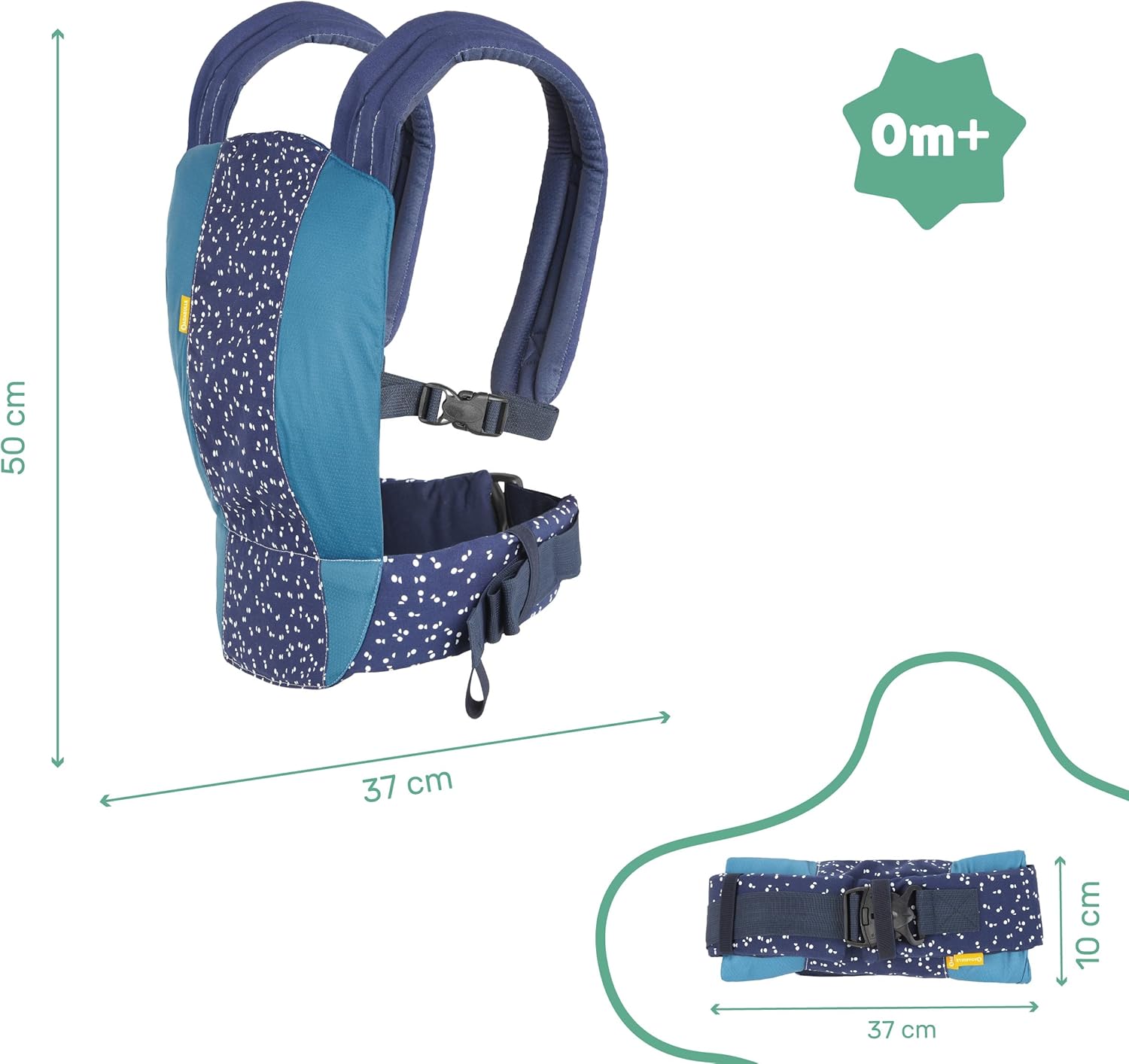 Badabulle Ergonomic Baby Carrier 0-15kg - Laadlee