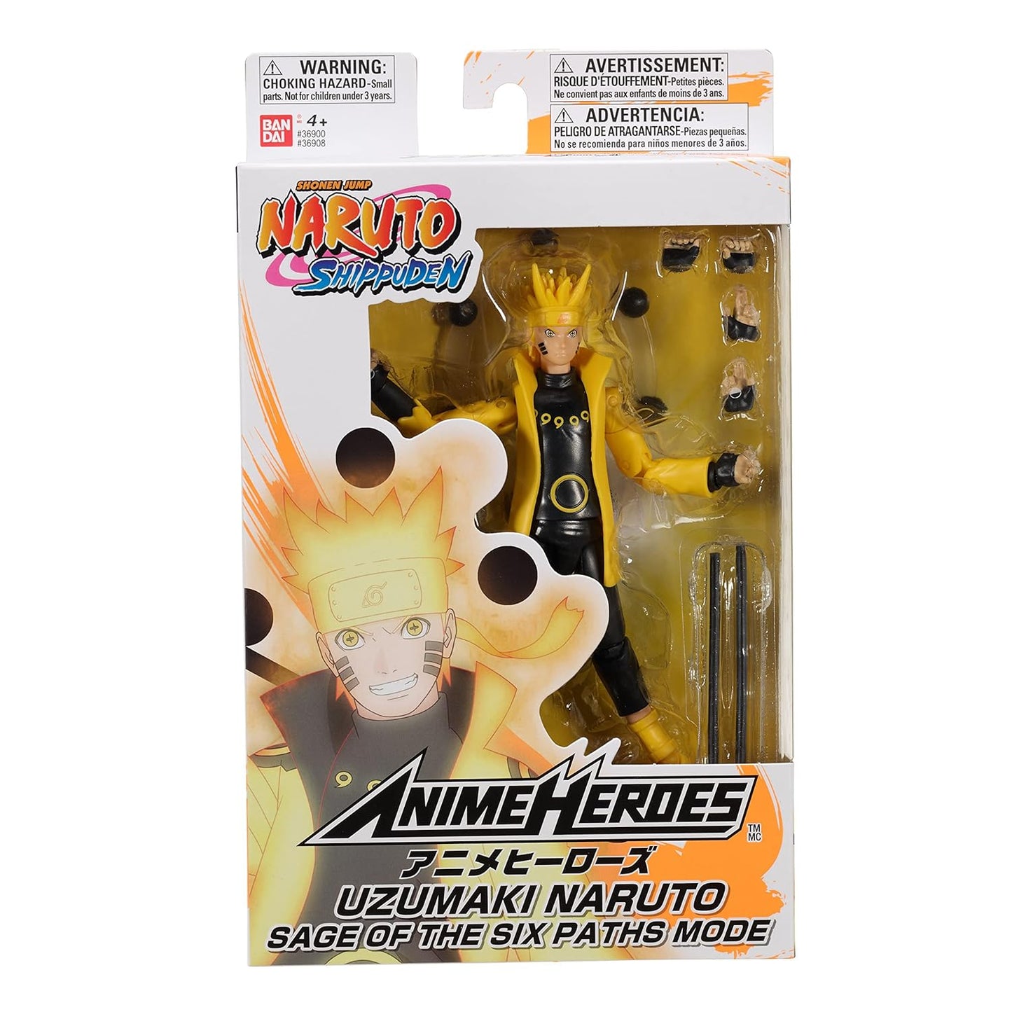 Bandai Anime Heroes Nar - Uzumaki Naruto Sage