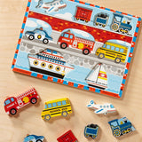 Melissa and Doug Vehicles Chunky Puzzle