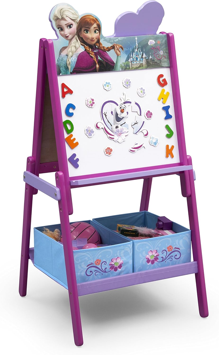 Delta Children Frozen Wooden Easel With Storage