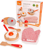 Viga Cooking Tool Set - Red
