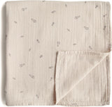 Mushie Swaddle - Rocket Ship - Laadlee