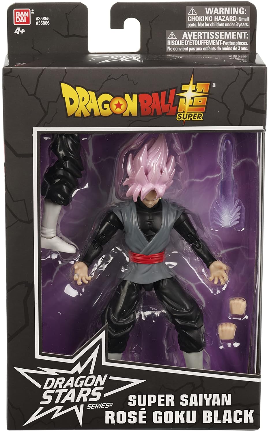 Bandai Dragonball Stars Goku Black Rose - Goku