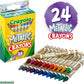 Crayola Metallic Crayons - Pack of 24
