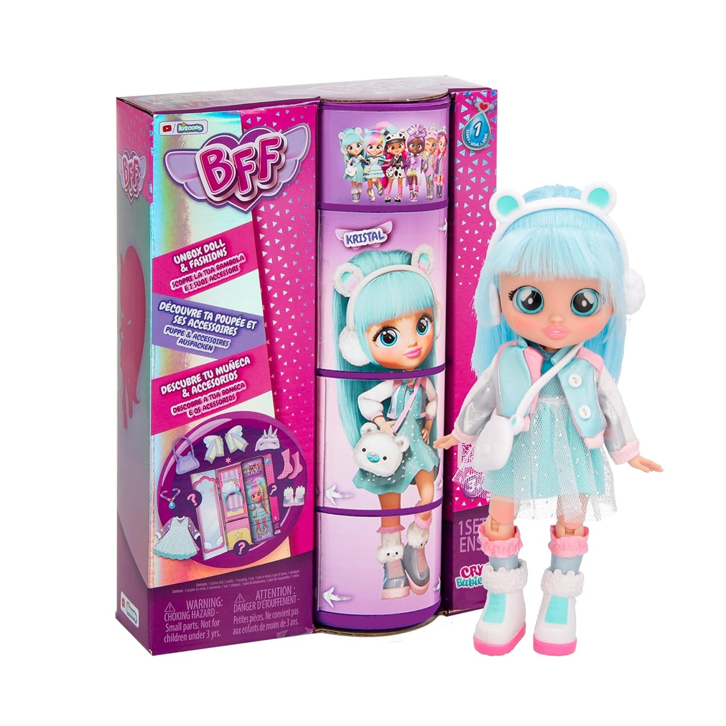 Cry Babies BFF Doll - Kristal