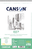 Canson 1557 Sketch Pad A4+ 50 Sheets 120GSM
