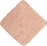 Mushie Hooded Towel Blush - Laadlee