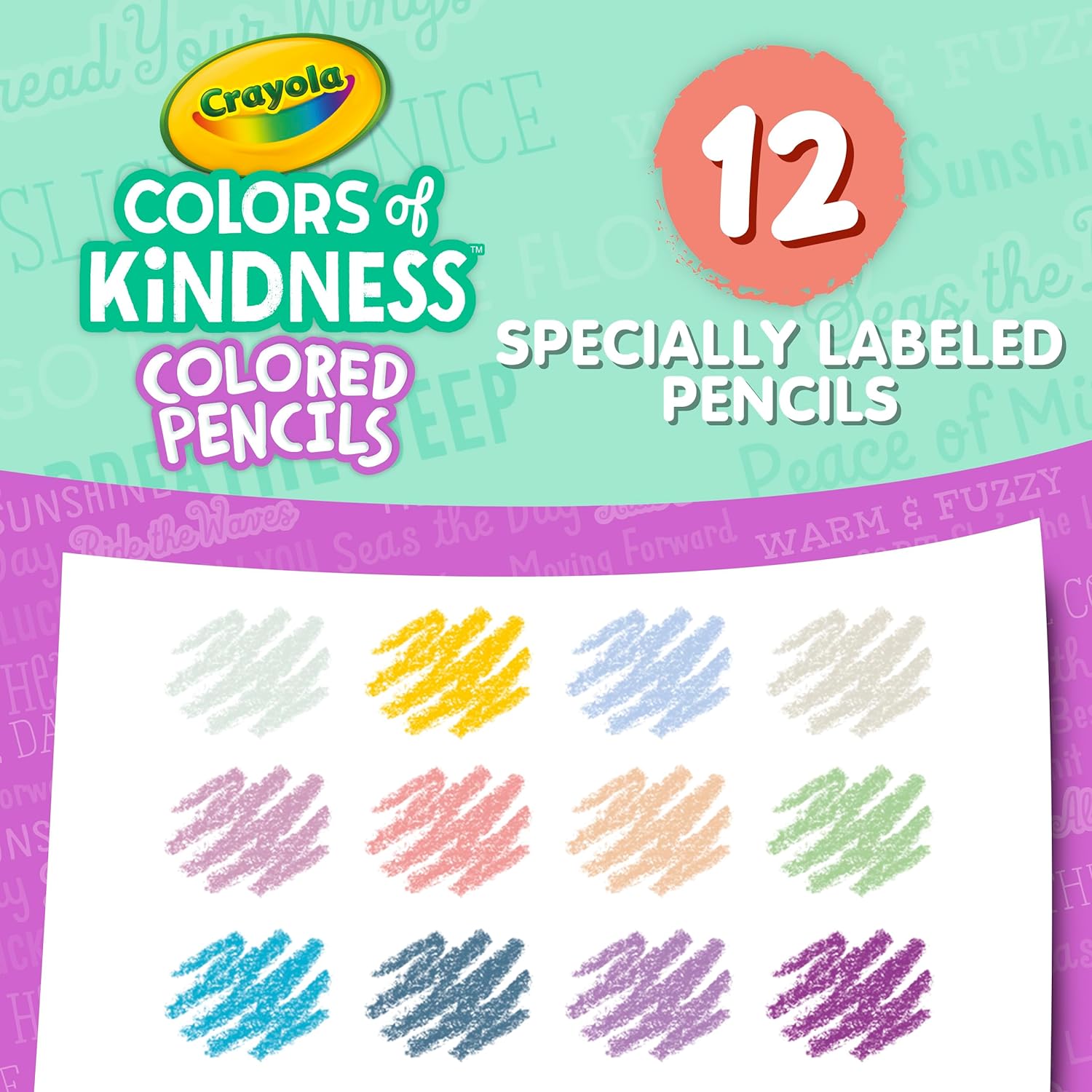 Crayola Colors of Kindness Colored Pencils - Pack of 12 - Laadlee