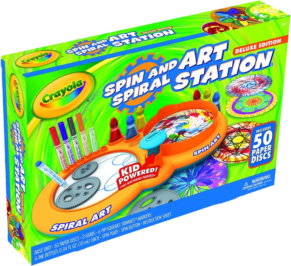Crayola Spin and Spiral Deluxe Edition - Laadlee