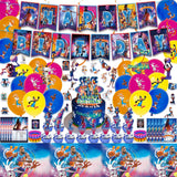 Brain Giggles Space Jam Movie Inspired Birthday Party Decoration Set - 52 Pcs