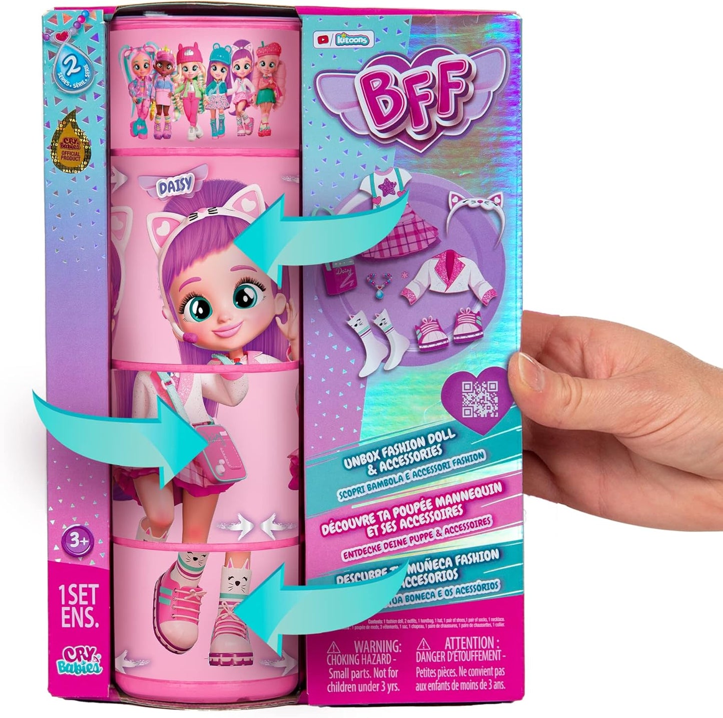 Cry Babies BFF Doll - Daisy