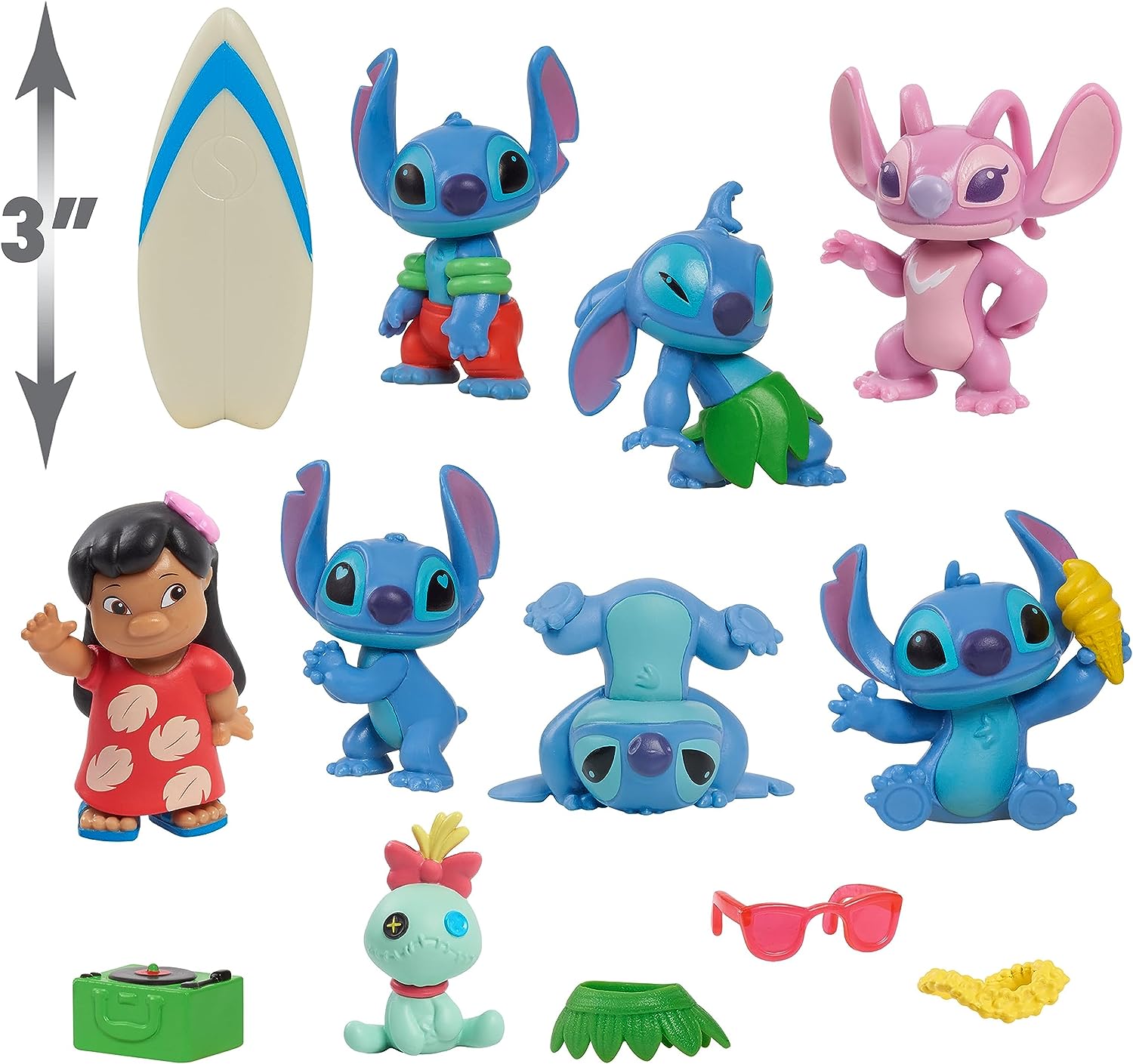 Disney Lilo & Stitch Deluxe Figure Set - Laadlee