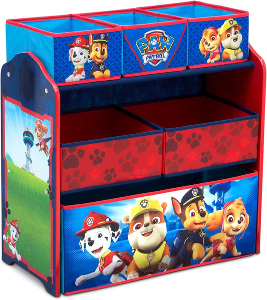 Delta Children Paw Patrol Multi-Bin Toy Organizer