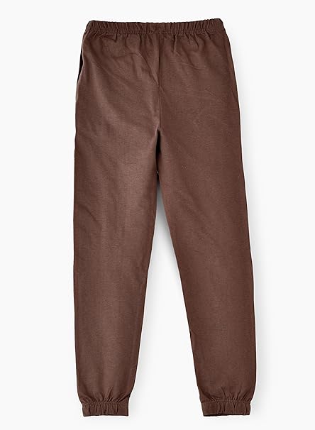 Jelliene Knit Joggers - Light Brown - Laadlee