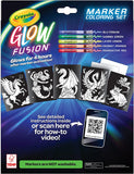 Crayola Mythical Creatures Glow Fusion  Marker Coloring Set - Laadlee