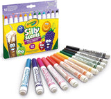 Crayola Silly Scents Broad Line Scented Markers - Pack of 12 - Laadlee