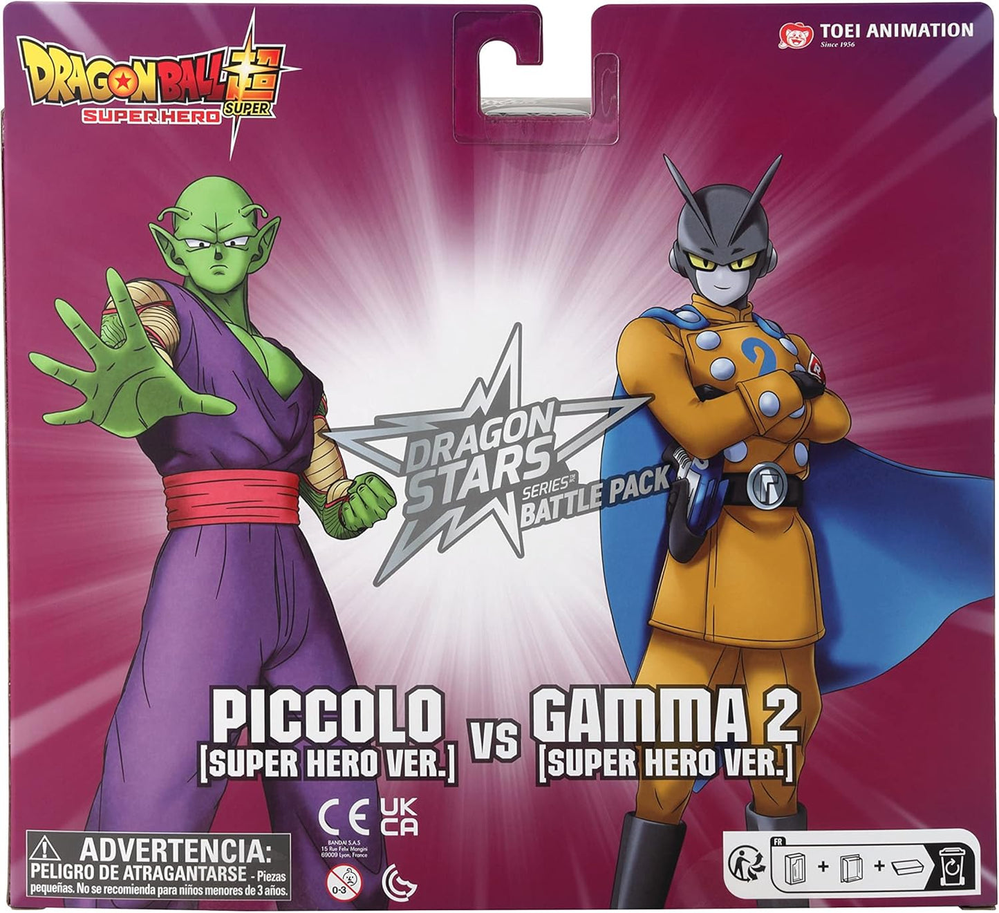 Bandai Dragonball Stars Bpack Pccolov & gamma - 6.5inch