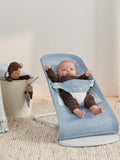 BabyBjorn Soft Mesh Bouncer Balance - Sky Blue/ White