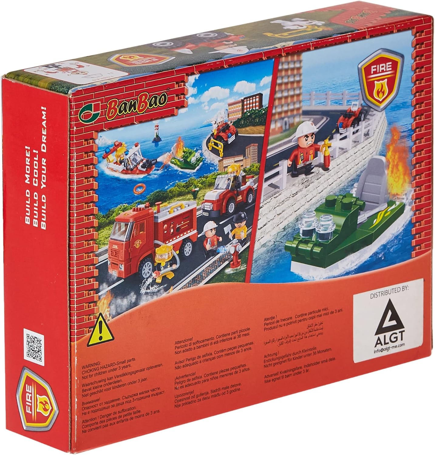 Banbao Firemen Series - 62Pcs