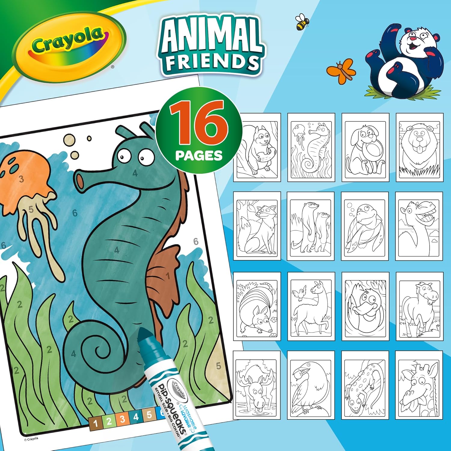 crayola-animal-friends-16-pages-coloring-book-3