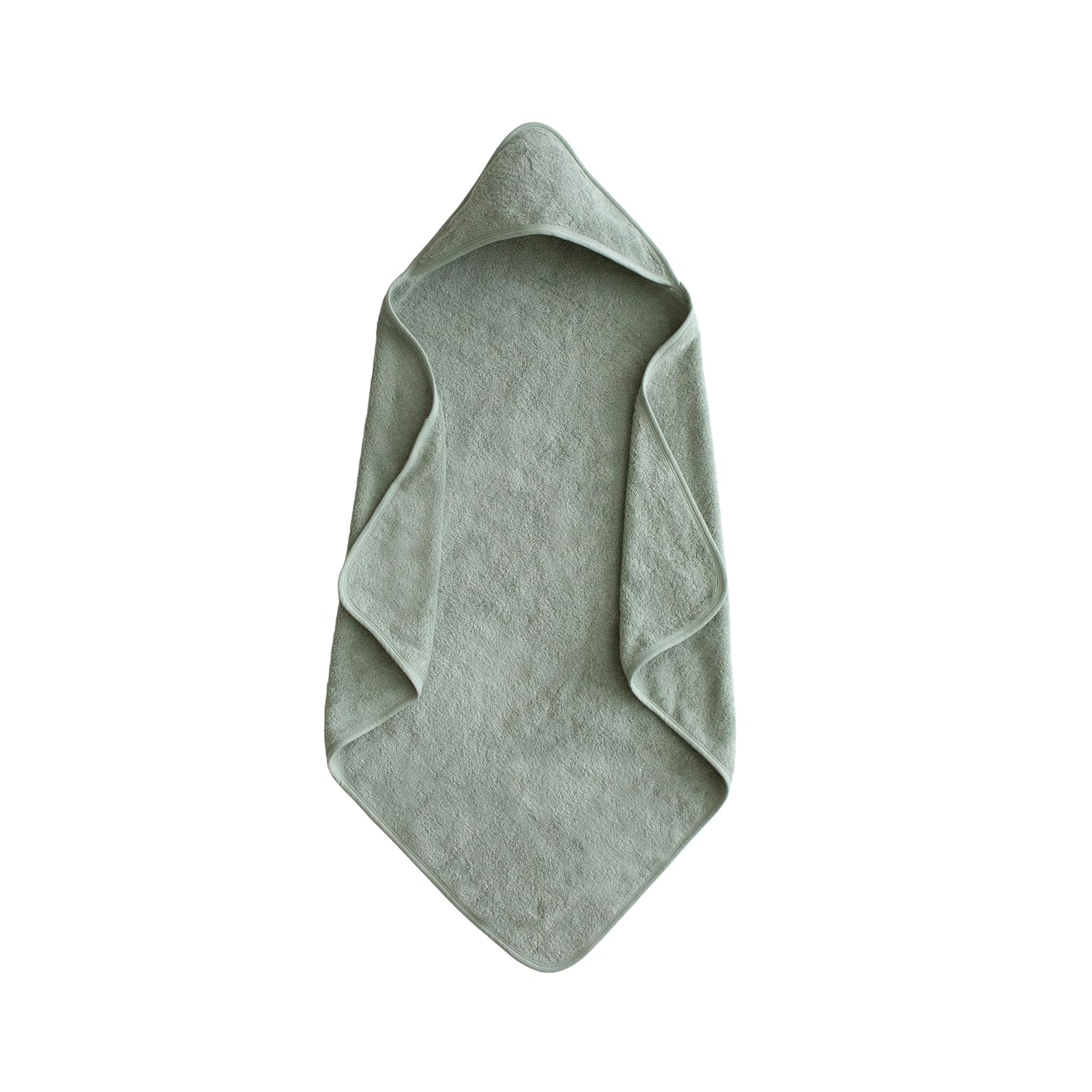 Mushie Hooded Towel Moss - Laadlee