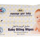 Cool & Cool Baby Oiling Wipes - 72pcs